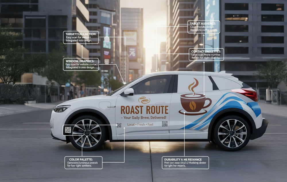 Rules for vehicle branding in dubai