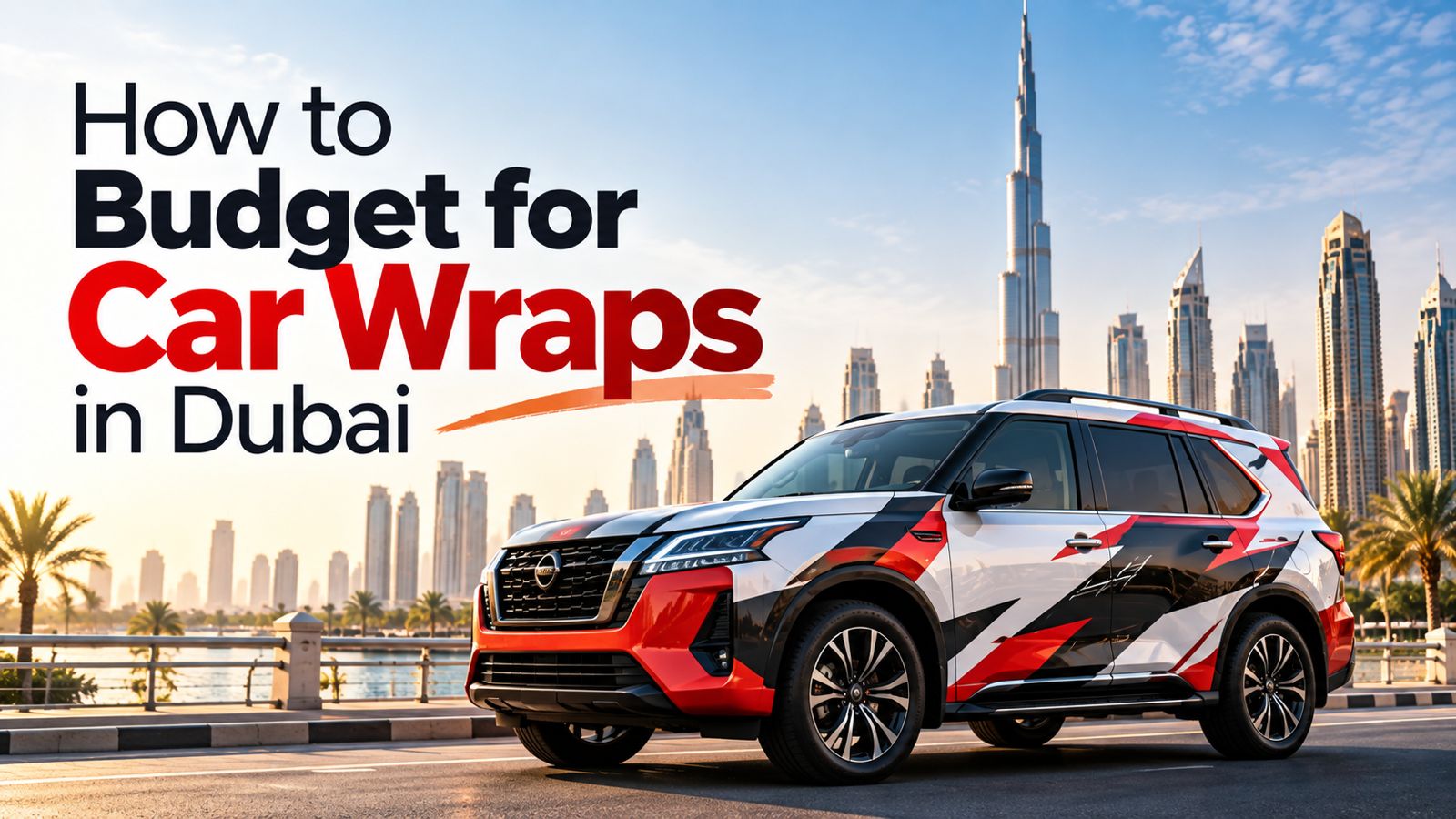 Car wrapping and vehicle branding in Dubai by iCatch Graphics LLC