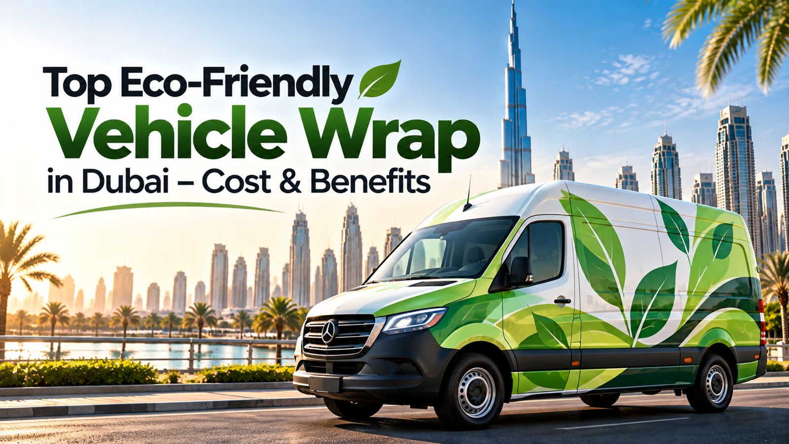 Eco-friendly vehicle wrapping in Dubai with sustainable car wrap materials by iCatch Graphics LLC